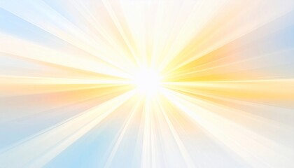 Obraz premium Radial burst of brilliant white light radiating outwards from a central point