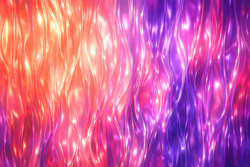 Radiant glass texture with glowing salmon, purple, and pink tone