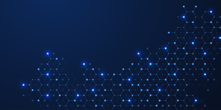 Abstract digital blockchain cube blocks concept. 3D big data cubes quantum computer technology idea. Artificial intelligence data core cubes design element