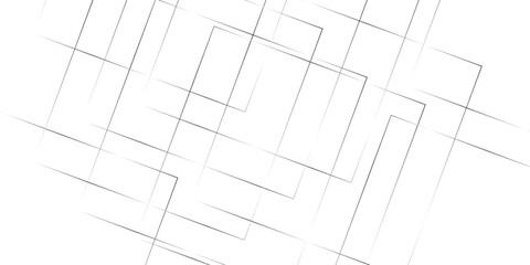 abstract luxury concept with thin silver lines patterns on a white background. contemporary abstract layout with subtle grey accents emphasizing the geometric rectangular shapes.