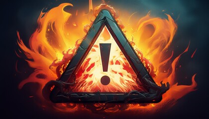 warning sign caution symbol alert danger hazard safety symbol attention urgent