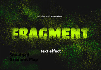 Fragment Text Effect