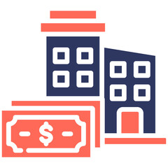 Naklejka premium Capital Icon