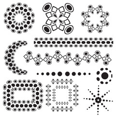 A set of various stripes