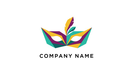 Colorful Butterfly Logo Design Template.