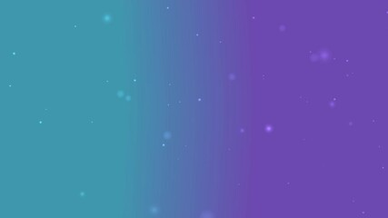 Abstract background with teal blue and purple gradient featuring soft glowing sparkle particles ideal for global celebration events digital design presentations and elegant motion visuals