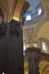 Seville, Spain 03.25.2019: Seville, Church of the Divine Savior