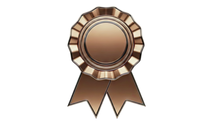 Bronze award ribbon