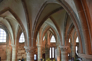 Abbaye du Mont-Saint-Michel en Normandie