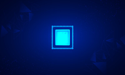 abstract blue background