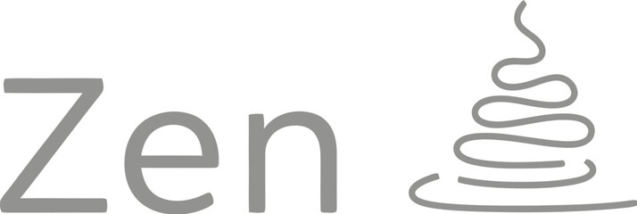 Serene Zen Garden Scene with Stones and Sand from a High Angle View