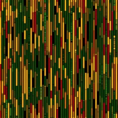 Vibrant Abstract Pattern of Vertical Stripes in Warm Autumn Colors.