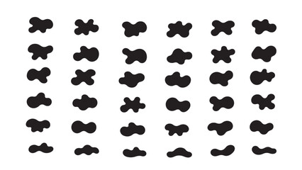 Organic Blob Shape Abstract Vector