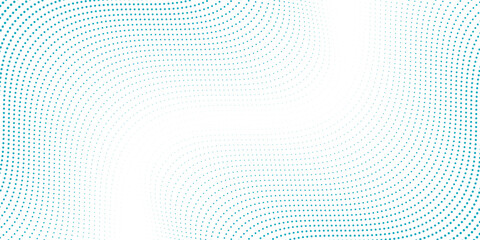 Transparent Vector Gradient Blue Color Halftone Background Staggered Dots Pattern modern dotted