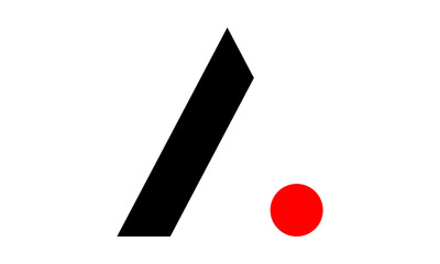 Abstract Letter A Logo Design	
