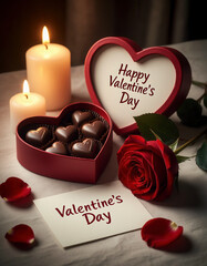 Beautiful Valentine's Day card.