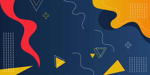 Blue abstract background vector design.