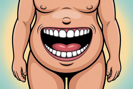 Global Belly Laugh Day Smiling Emoji Illustration
