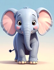 The elephant is the largest land animal in the world and is admired for its intelligence, kindness, and strong family bonds. 