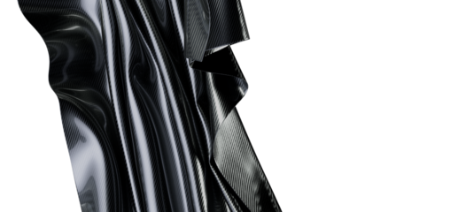 Abstract carbon fiber texture in black, ideal for backgrounds and design elements, modern and sleek