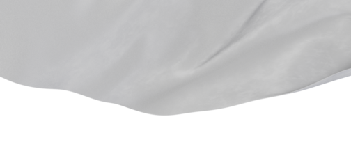 Close up of soft white fabric with gentle waves creating a sense of calm and visual texture. Suitable for backgrounds.