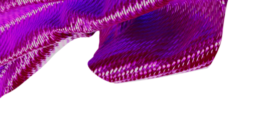 Abstract and elegant image of purple and white textile with textured pattern, ideal for backgrounds and creative designs