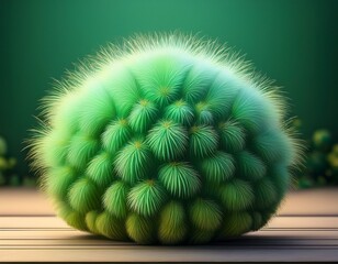 fluffy cactus delight whimsical plant display soft spiky green interior decoration