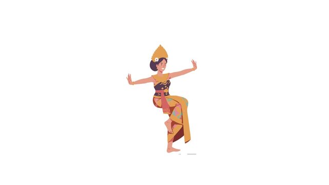 Woman Running Outdoor Activity Illustration