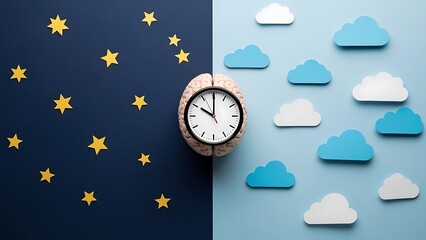 Brain's Internal Clock: Circadian Rhythm of Day and Night