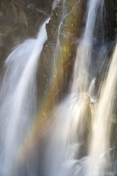 Detail, Epupa Falls, Water at Epupa Waterfalls, Kaokoveld, Namibia
