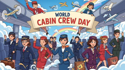 Celebrating world cabin crew day