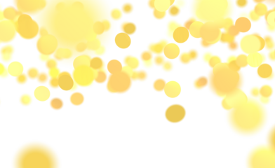 Abstract background featuring yellow bokeh circles, ideal for designs, websites, or presentations, evoking feelings of j