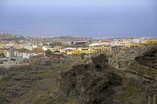 Barranco del Infierno, Gorge of Hell, behind Adeje, Tenerife, Canary Islands, Spain