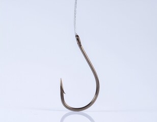 fishing hook isolated on white background