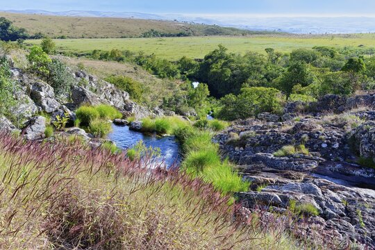 Serra da Canastra landscape, Serra da Canastra, Minas Gerais state, Brazil