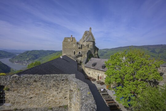 Aggstein Ruin, Wachau, Sch&ouml;nb&uuml;hel-Aggsbach, Lower Austria, Austria