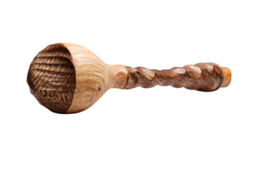 Handcrafted Wooden Honey Dipper