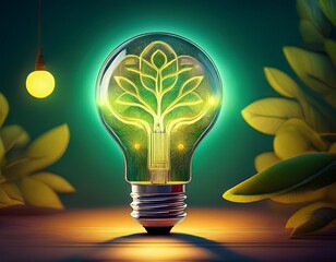 illuminating ideas generate financial prosperity a conceptual representation of innovative thinking leading to wealth creation