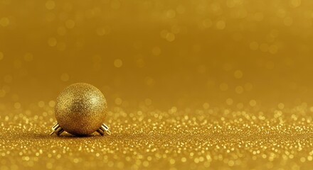 Luxurious shimmering gold backdrop perfect for winter holiday greeting cards, elegant banners, and festive digital wallpaper design, bright, anniversary, joyful