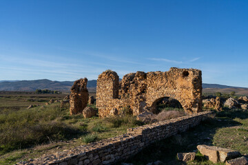 The archaeological site of Chemtou in Tunisia is known for its ancient marble quarries and Roman remains, illustrating the region&rsquo;s importance as a major source of high-quality stone in antiquity.