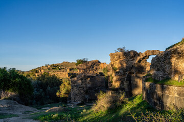 The archaeological site of Chemtou in Tunisia is known for its ancient marble quarries and Roman remains, illustrating the region&rsquo;s importance as a major source of high-quality stone in antiquity.