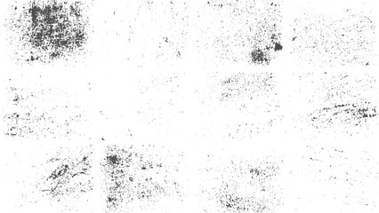 Monochrome abstract grunge texture with grainy rusty scratches and dirt overlay for creative vector design backgrounds