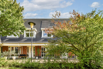 Charming Modern House with Lush Greenery