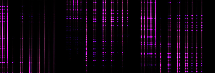 Speed rays, light neon flow, noise effect, pink glow speed lines, colorful light trails. Glitch screen bg. Abstract futuristic background, vector illustration.