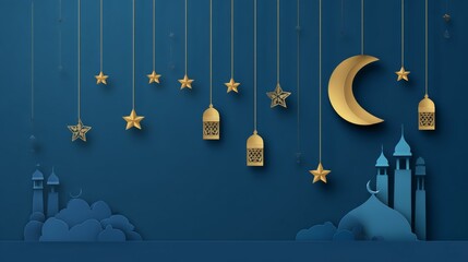 Eid Mubarak Design Background. abstract Vector Illustration for greetings card, poster and banner.