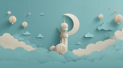 Eid Mubarak Design Background. abstract Vector Illustration for greetings card, poster and banner.