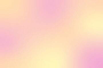 Soft abstract background with smooth pastel gradient in warm pink, peach and yellow tones. Minimal gentle design with subtle texture, perfect for spring branding, greeting cards, social media, posters