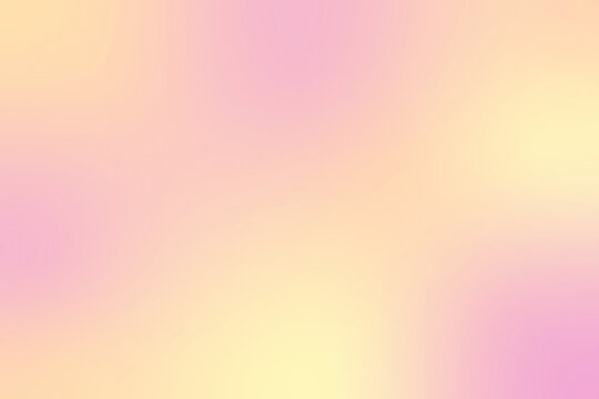 Soft abstract background with smooth pastel gradient in warm pink, peach and yellow tones. Minimal gentle design with subtle texture, perfect for spring branding, greeting cards, social media, posters - Powered by Adobe