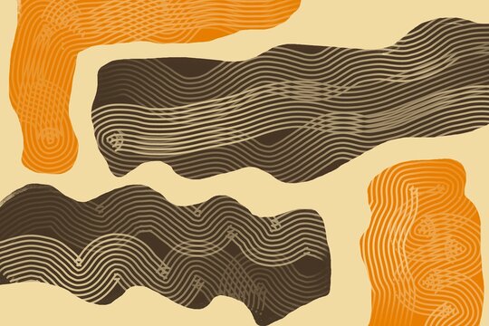 Abstract textured patterns with bold shapes