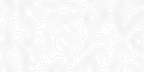 Fototapeta premium Minimal Lines Topographic contour lines grid map seamless pattern. Minimal Lines Topographic contour lines grid map seamless pattern. Background of the topography map with lines.